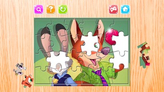 漫画 パズル -  ジグソーパズル パズル キッズ幼児と就学前の学習ゲーム - ジュディホップスとニックのための箱のおすすめ画像1