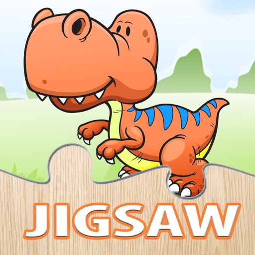 Dinosaur Puzzle for Kids - Dino Jigsaw Puzzles Games Free for Toddler and Preschool Learning Games icon