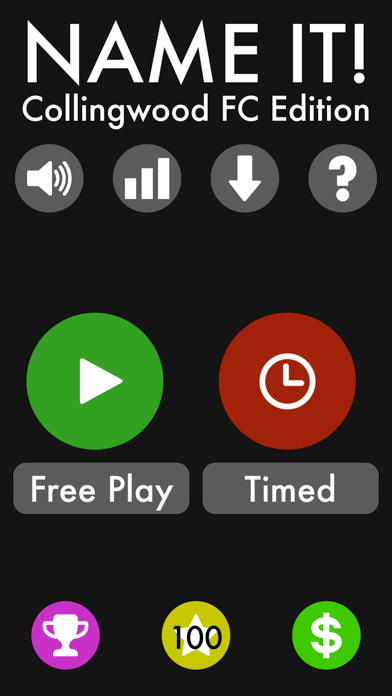 Screenshot #1 pour Name It! - Collingwood Footy Edition