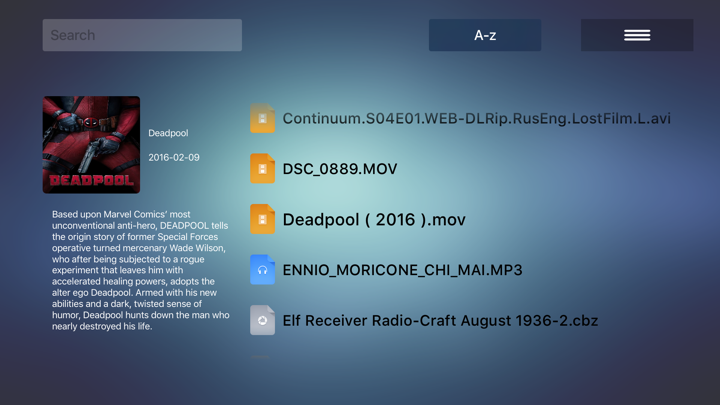 Screenshot #2 pour Movie Player+