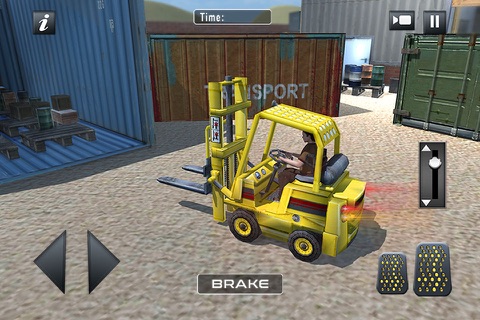 Extreme Forklift Simulator 3D - Forklifting Crane Operator Simulation screenshot 2