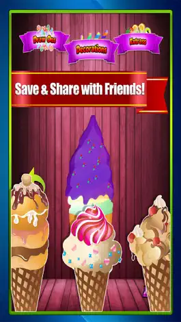 Game screenshot Frozen Goodies Fun Ice Cream Cone and Smoothie Maker Games for Kids hack