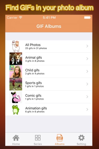 GIF emojis - Include GIF Player & GIF Downloader screenshot 4