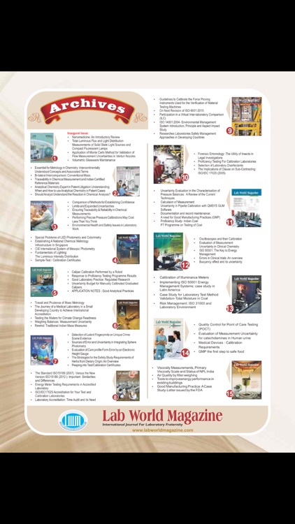 Lab World Magazine
