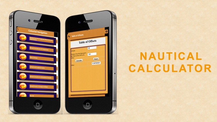 Nautical Calculator for mariners