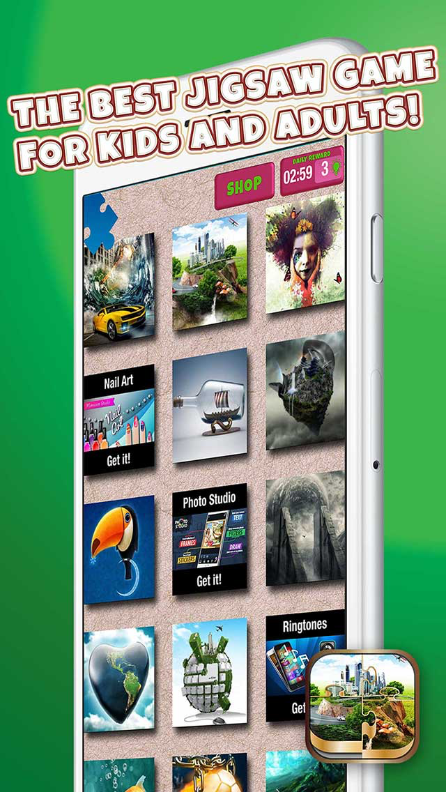 Best Jigsaw Puzzle Game.s – Train Your Brain With Memory Challenge for Kids and Adults