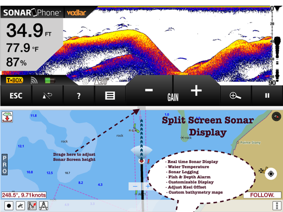 Screenshot #5 pour i-Boating: Canada & USA - Marine / Nautical Navigation Charts for fishing & sailing