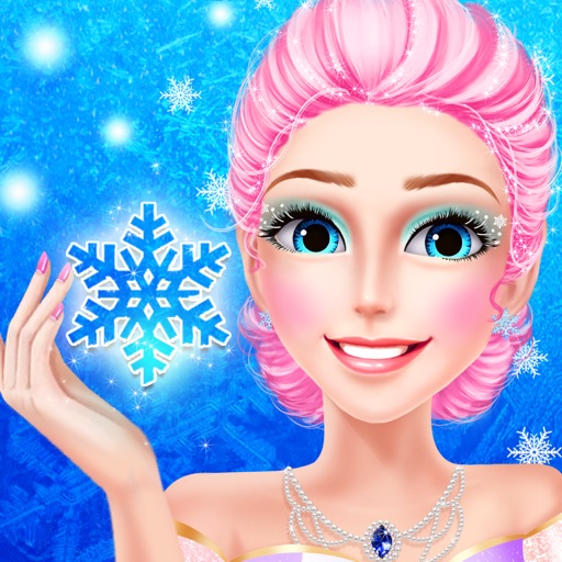Ice Queen Magic Salon - Royal Family Fun with Girls Spa, Makeup & Princess Makeover Game