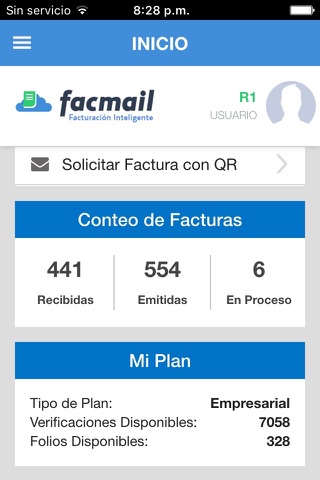 Facmail - Facturación CFDI screenshot 2