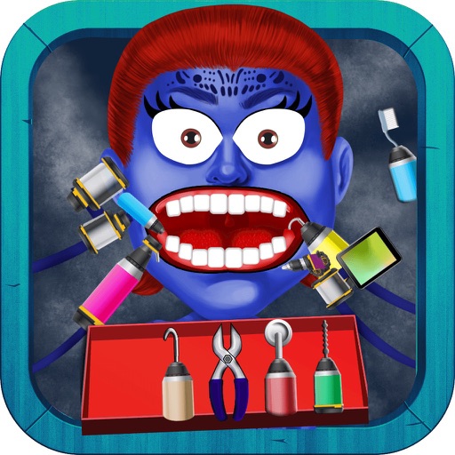 Funny Dentist Game for Kids: X-Men Version iOS App