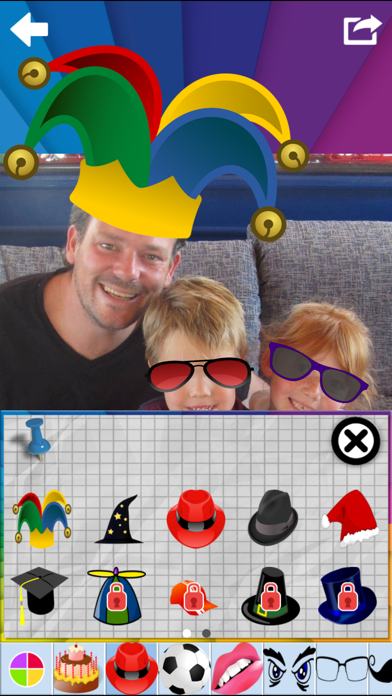 Screenshot #2 pour Fun Photo Editor - Stickers, Frames & Drawing