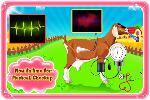 Goat Pregnancy Surgery – Pet vet doctor & hospital simulator game for kids screenshot 2
