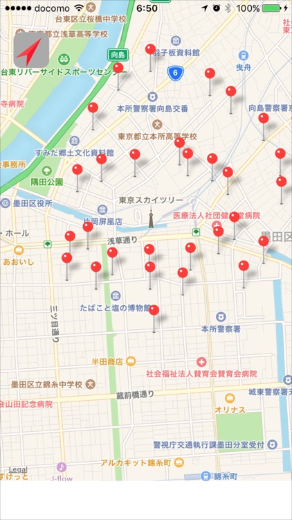 こども地図アプリ