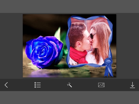 Rose Flower Photo Frame - Amazing Picture Frames & Photo Editor iPad screenshot 4 - Photo & Video app