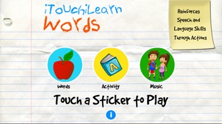 iTouchilearn Words for Preschool Reading, Spelling, Speech Skillsのおすすめ画像1