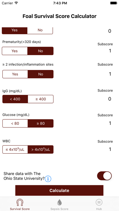 Screenshot #2 pour FoalScore