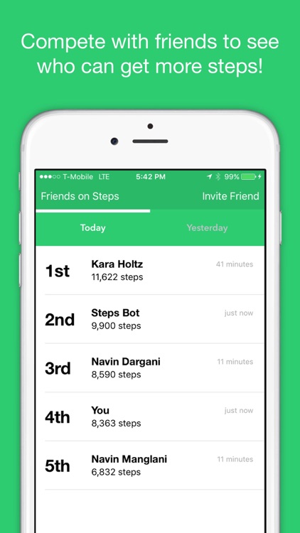 Steps: Pedometer step counter