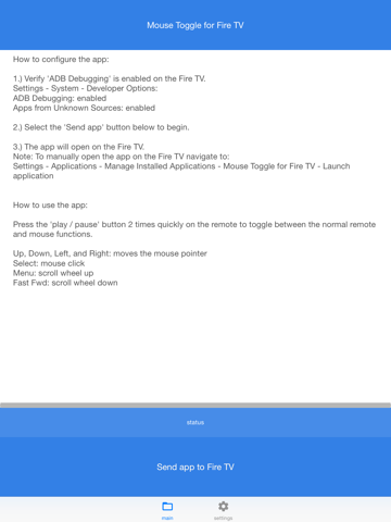 Mouse Toggle for Fire TV - náhled