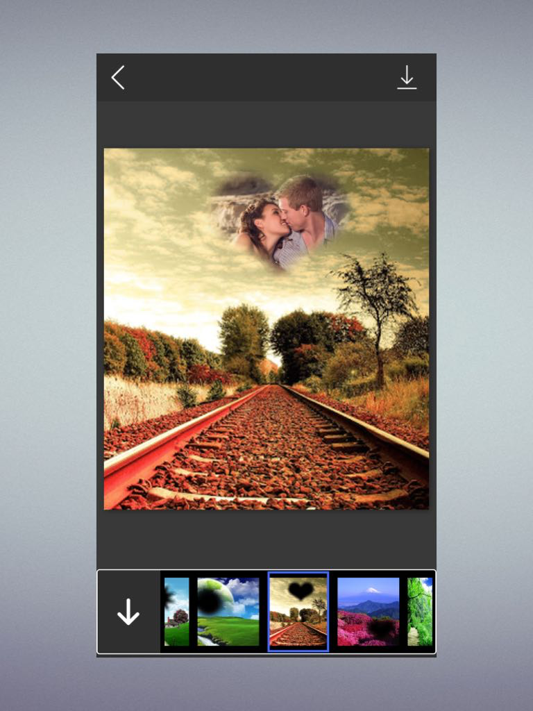 Green Hill Photo Frames - Instant Frame Maker & Photo Editor