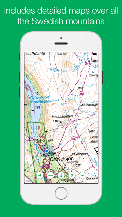 Swedish Mountain Mapsのおすすめ画像1