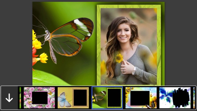 Butterfly Photo Frames - Instant Frame M