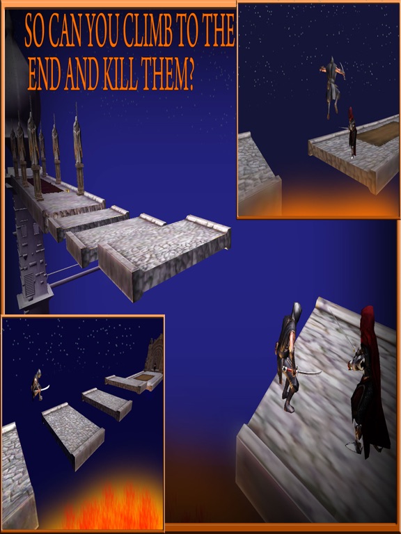 Clash Survivor Crazy Climber Games for iPhone free iPad screenshot