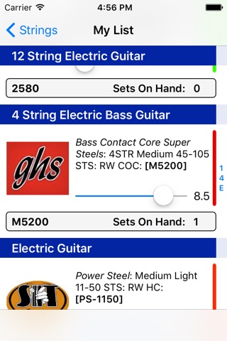 StringTracker Tone/Gauge Guide screenshot 3