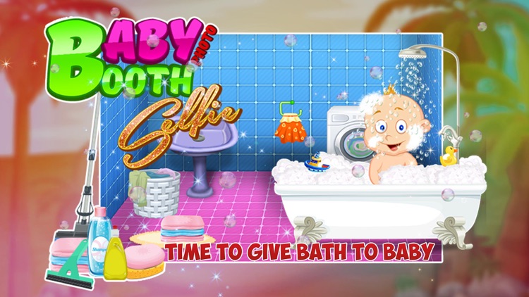 Baby Photo Booth Selfie – Crazy kids’ bath, dress up & salon game