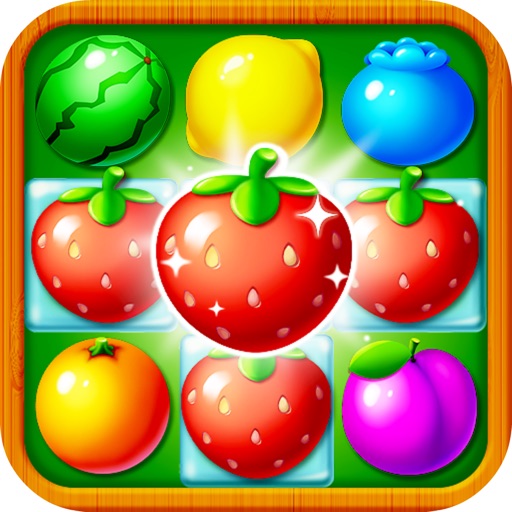 Fruit World Match 3 Classic Icon