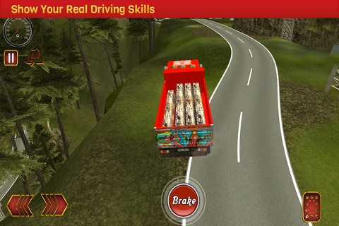 Truck Driving Hill Simulation Pro screenshot 2