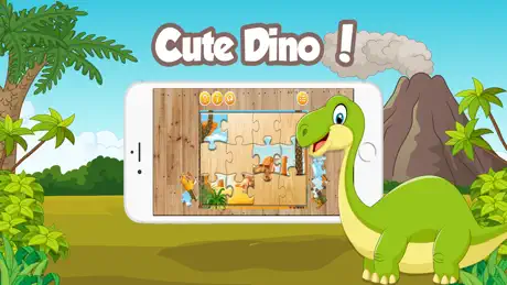 Dino Puzzle Games For Kids Free - Dinosaur Jigsaw Puzzles For Pr