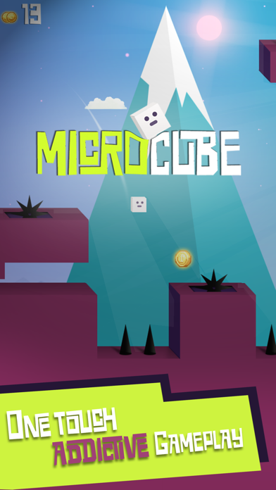 Screenshot #1 pour MicroCube - Amazing Jump (Amazing Cube World)