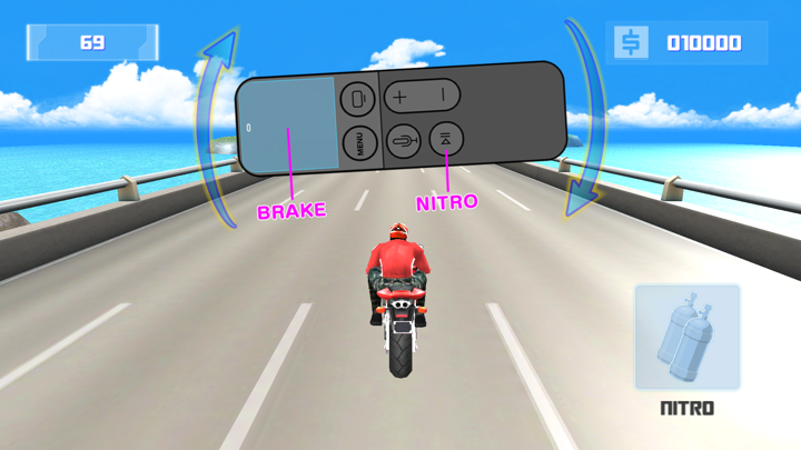 SUPER BIKE RACERS 3D for TV screenshot 3