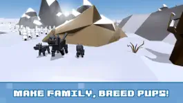 Game screenshot Pixel Wolf Survival Simulator apk