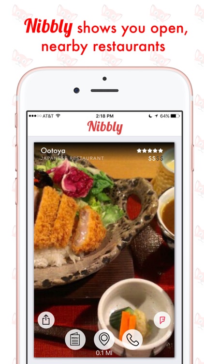 Nibbly: Discover Restaurants Near Me