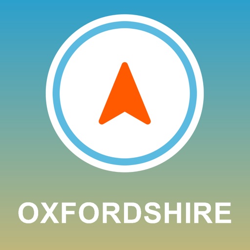 Oxfordshire, UK GPS - Offline Car Navigation icon