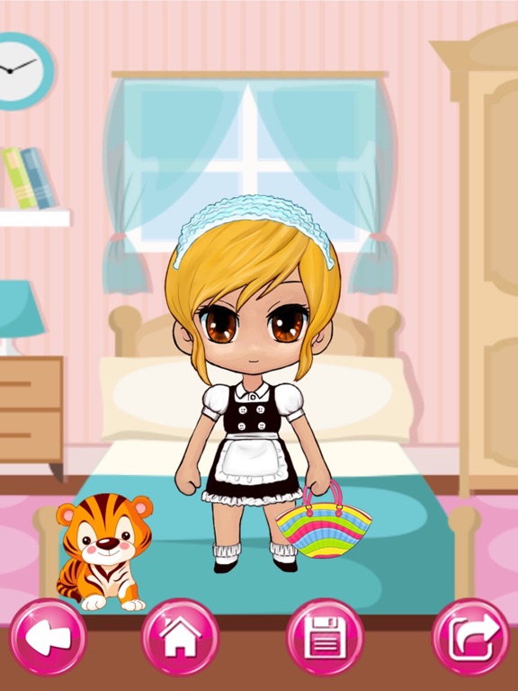 Dress Up Chibi Character Games For Teens Girls & Kids Free - kawaii style pretty creator princess and cute anime for girl iPad screenshot 5 - Games app