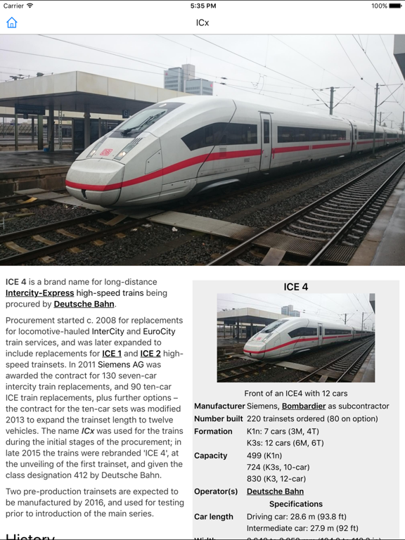 CHI Encyclopedia of Trains iPad screenshot 5 - Education app