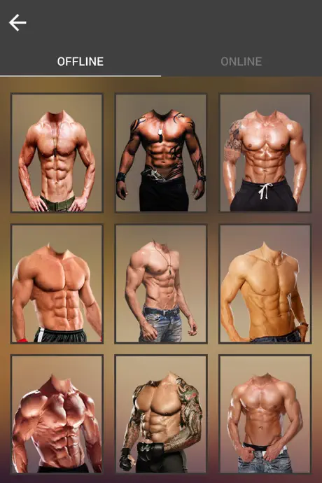 Six Pack Photo Montage