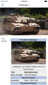 CHI Encyclopedia of Tanks screenshot #4 for iPhone