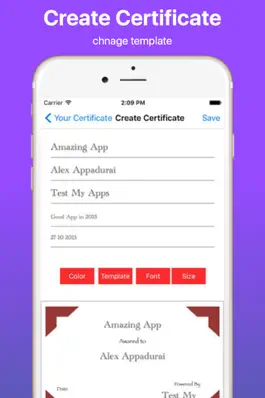 Game screenshot Create Your Own Certificate Pro mod apk