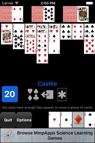 Castile Solitaire screenshot 3