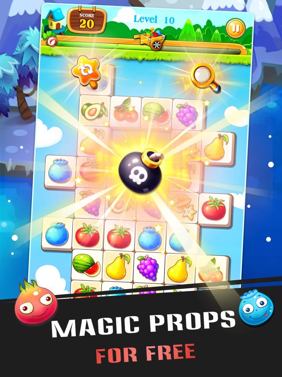 Screenshot #5 pour Fruit Link New - Find The Match Fruits, Fruit Pop Mania