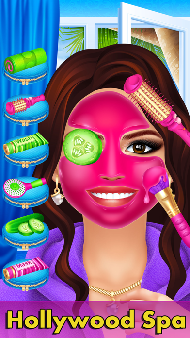 Screenshot #3 pour Celebrity Fashion Makeover Salon - Spa Kids Games