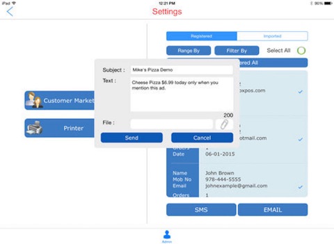SSPOS Admin screenshot 2