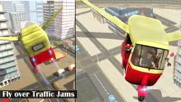Game screenshot Futuristic Flying Tuk Tuk Simulator - Auto Rickshaw Driving hack