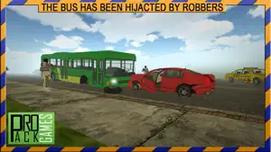 Mountain bus driving & dangerous robbers attack - Escape & drop your passengers safely screenshot #1 for iPhone