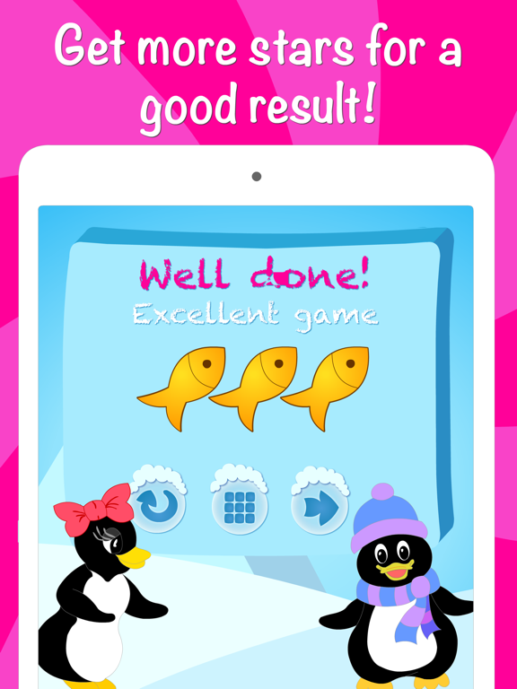 Icy Math Free Addition and Subtraction game for kids and adults good brain training and fun mental maths tricks iPad screenshot