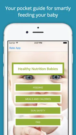 Game screenshot Healthy Nutrition Guide Babies mod apk