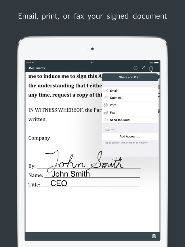 ‎Sign by JotNot - fill and sign PDF form or sign PDF document Screenshot